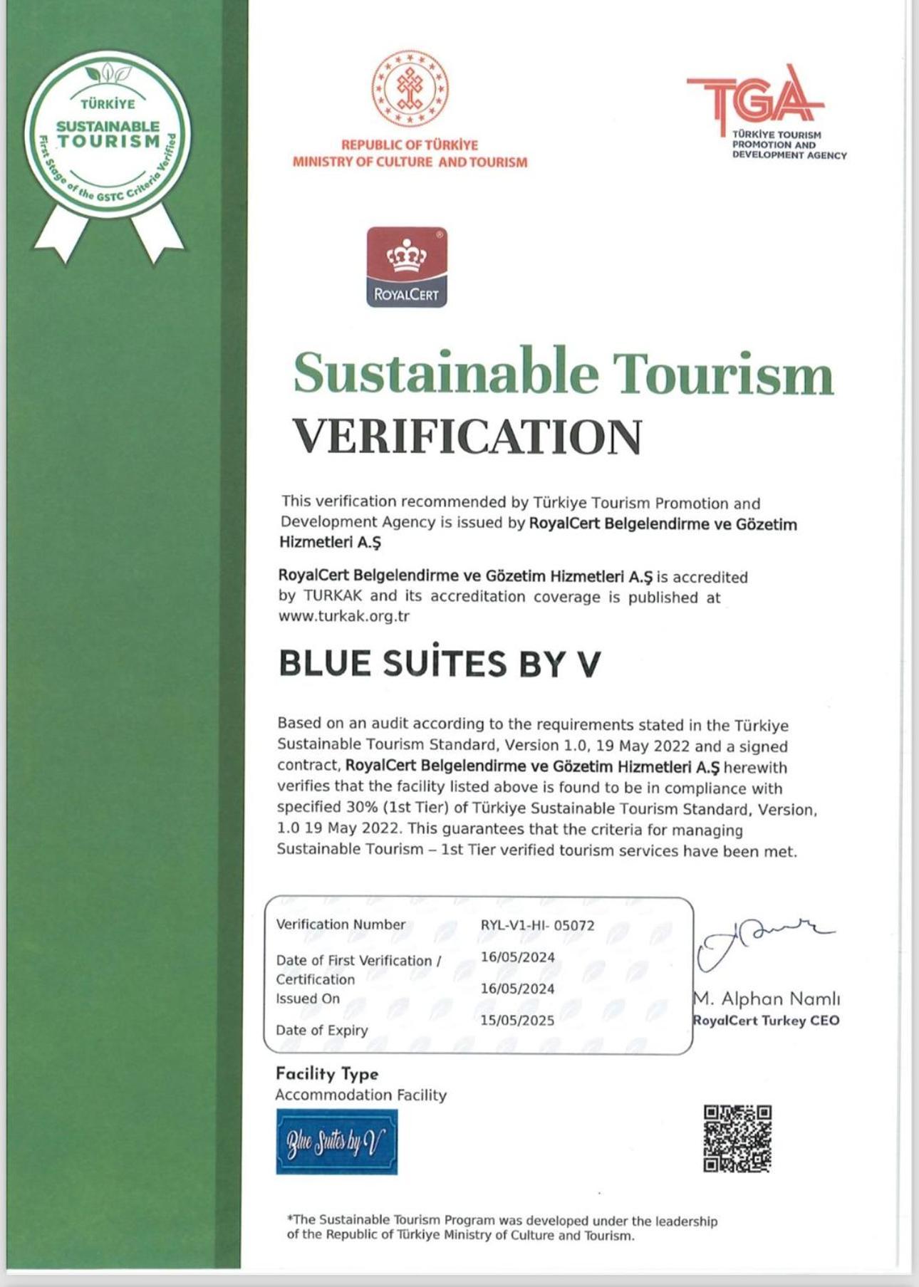 Blue Suites By V อิสตันบูล ภายนอก รูปภาพ